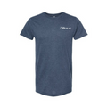 Heather Blue Logo Tee