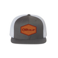 Grey & White Patched Logo Cap