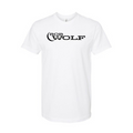 White Logo Tee