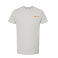 Silver Front Logo Tee